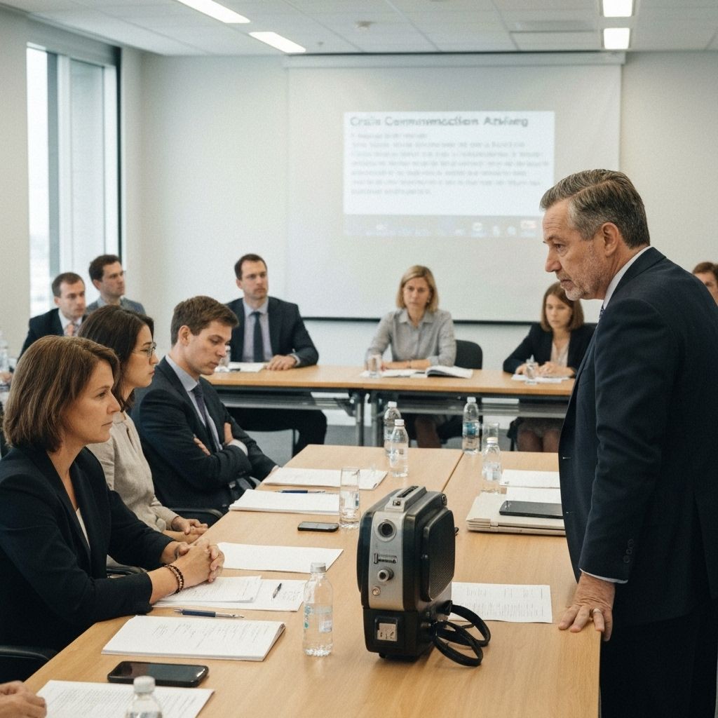 Komunikasi Krisis & Koordinasi